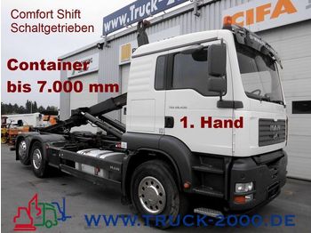 Koukkulava kuorma-auto MAN TGA 26.430 Multilift 7,0 m Container 1 Hand: kuva Koukkulava kuorma-auto MAN TGA 26.430 Multilift 7,0 m Container 1 Hand