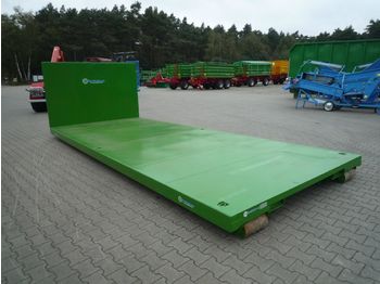 EURO-Jabelmann Container STE 6500/Plattform Abrollcontainer, Ha  - Vaihtolava
