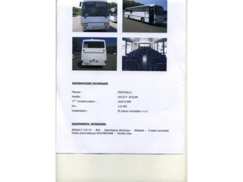 PONTICELLI LR210 P SCOLER - Bussi
