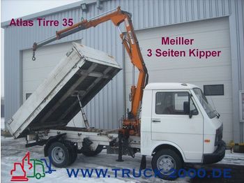 VW LT 55 3 Seiten Kipper+AtlasTirre35 faltbar 2,7t. - Kippiauto kuorma-auto