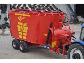 Fimaks Futtermischwagen 20m3 FMV 20 F/ feeding mixer / wóz paszowy - Seosrehuvaunu