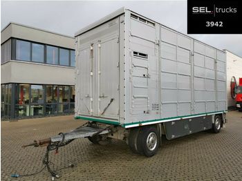 Pezzaioli RBA 22 / 3 Stock / German  - Eläinten kuljetus perävaunu