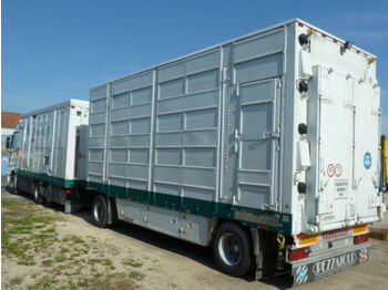 Pezzaioli RBA 22 - 4-Stock  - Eläinten kuljetus perävaunu