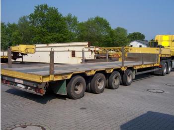 GOLDHOFER STZ4 46/80, 57.500 kg complete - Apuvaunu puoliperävaunu