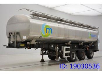 Säiliöpuoliperävaunu kuljetusta varten elintarvikkeet TURBO'S HOET Tank 30000 liter: kuva Säiliöpuoliperävaunu kuljetusta varten elintarvikkeet TURBO'S HOET Tank 30000 liter