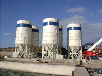 Constmach Zementsilo mit einer Kapazität von 300 Tonnen - Betonikone