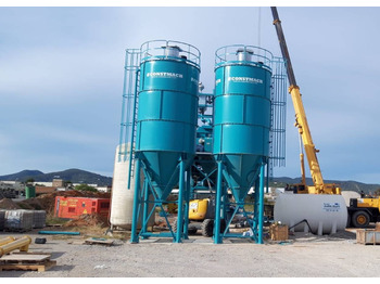 Constmach Zementsilo mit einer Kapazität von 50 Tonnen - Betonikone