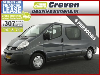 Jakeluauto, Jatko-ohjaamo kevyt kuorma-auto Renault Trafic 2.0 dCi T29 L2H1 DC Airco 6 Persoons PDC Cruisecontrol Navigatie: kuva Jakeluauto, Jatko-ohjaamo kevyt kuorma-auto Renault Trafic 2.0 dCi T29 L2H1 DC Airco 6 Persoons PDC Cruisecontrol Navigatie