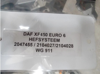DAF 2047455/2104027/2104028 DAF CF XF HEFSYSTEEM EURO 6 - Runko/ Alusta - Kuorma-auto: kuva DAF 2047455/2104027/2104028 DAF CF XF HEFSYSTEEM EURO 6 - Runko/ Alusta - Kuorma-auto